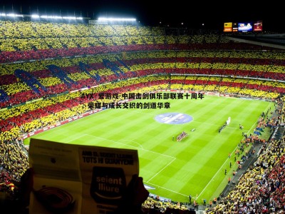 AYX·爱游戏-中国击剑俱乐部联赛十周年，荣耀与成长交织的剑道华章